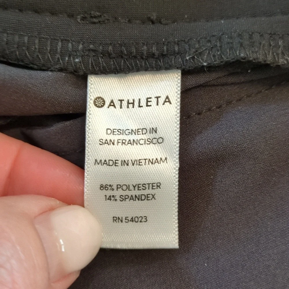 Athleta Gramercy Track Trouser in Black Size 16 Tall - Picture 10 of 12